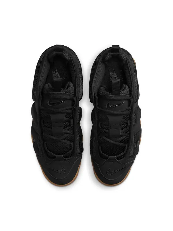 Кроссовки air more uptempo low 'black gum' Nike — изображение 4 из 4, черный