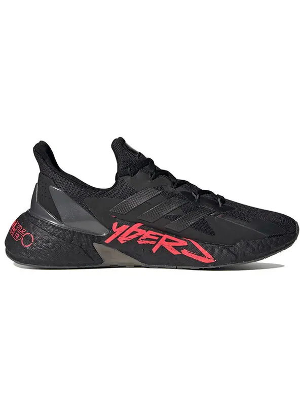 Кроссовки киберпанк 2077 x x9000l4 Adidas — изображение 2 из 4, черный/красный