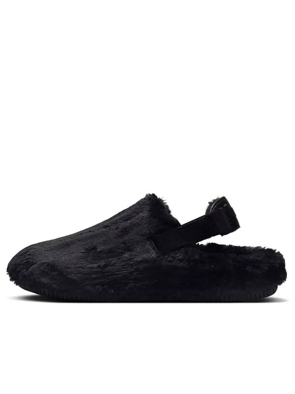 Тапочки calm mules 'black' Nike — изображение 1 из 4, черный