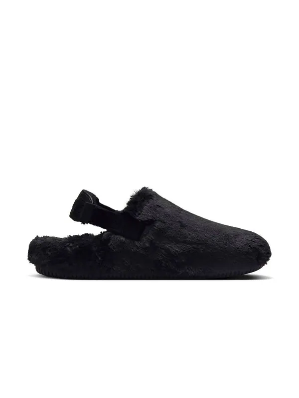 Тапочки calm mules 'black' Nike — изображение 2 из 4, черный