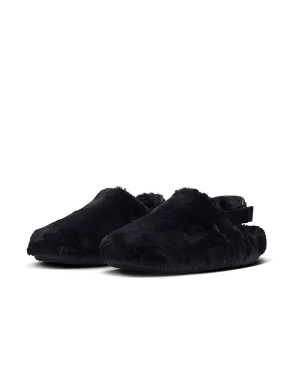 Тапочки calm mules 'black' Nike — изображение 3 из 4, черный