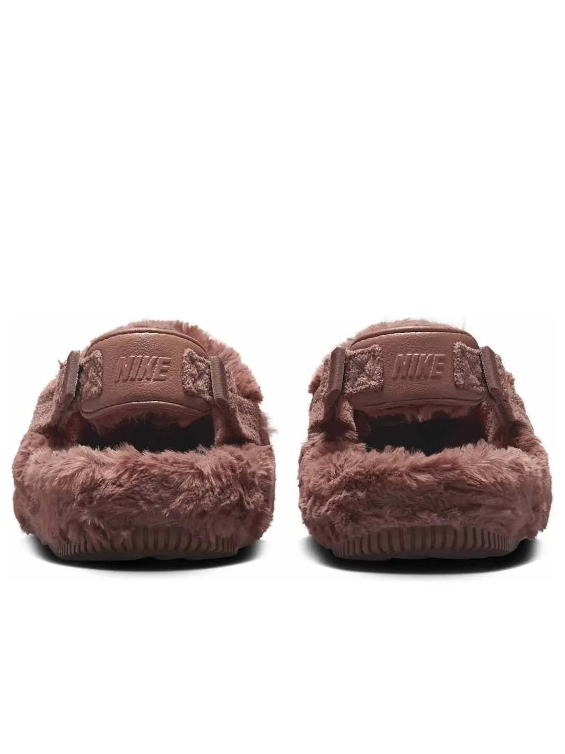 (WMNS) Nike Calm Mule SE 'Mirk Brown Fur' — изображение 3 из 6, коричневый