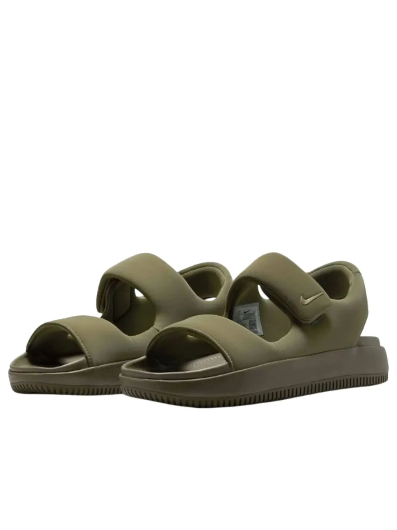 Шлепанцы Nike Calm Slide 'Medium Olive' — изображение 3 из 6, оливковый