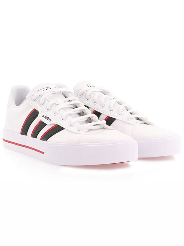 Кроссовки neo daily 3.0 Adidas — изображение 3 из 4, белый/черный/красный