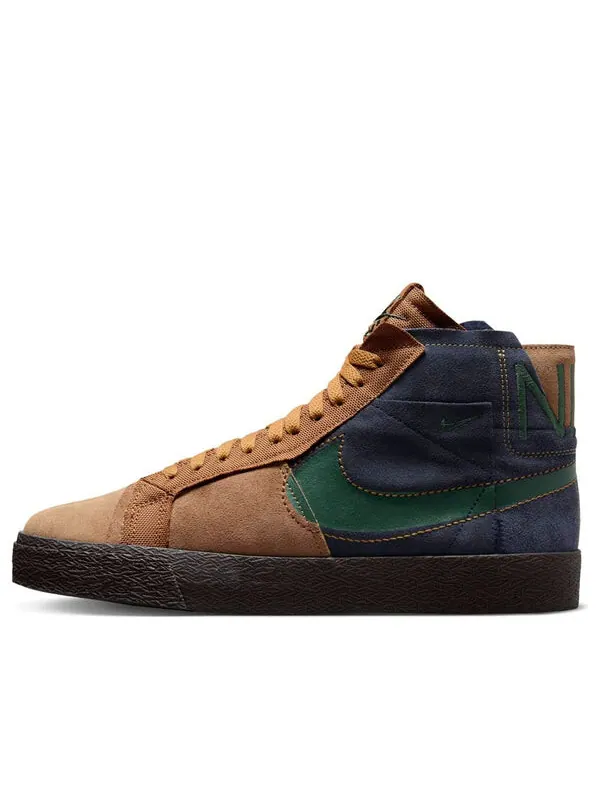 Кроссовки sb zoom blazer mid premium 'legend dark brown obsidian' Nike — изображение 1 из 4