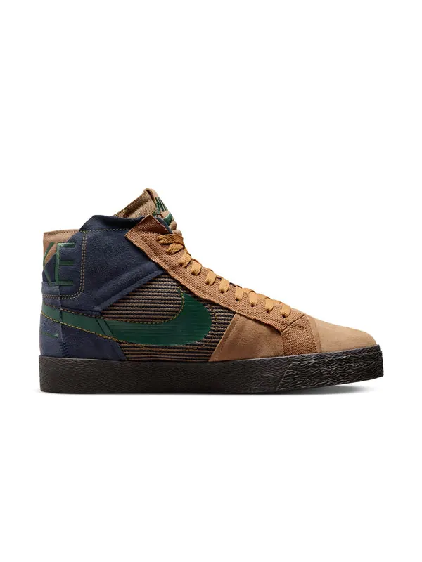 Кроссовки sb zoom blazer mid premium 'legend dark brown obsidian' Nike — изображение 2 из 4