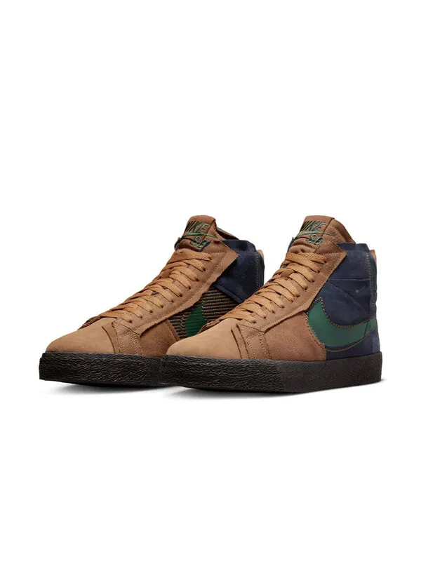 Кроссовки sb zoom blazer mid premium 'legend dark brown obsidian' Nike — изображение 3 из 4