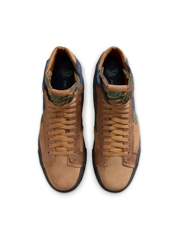 Кроссовки sb zoom blazer mid premium 'legend dark brown obsidian' Nike — изображение 4 из 4