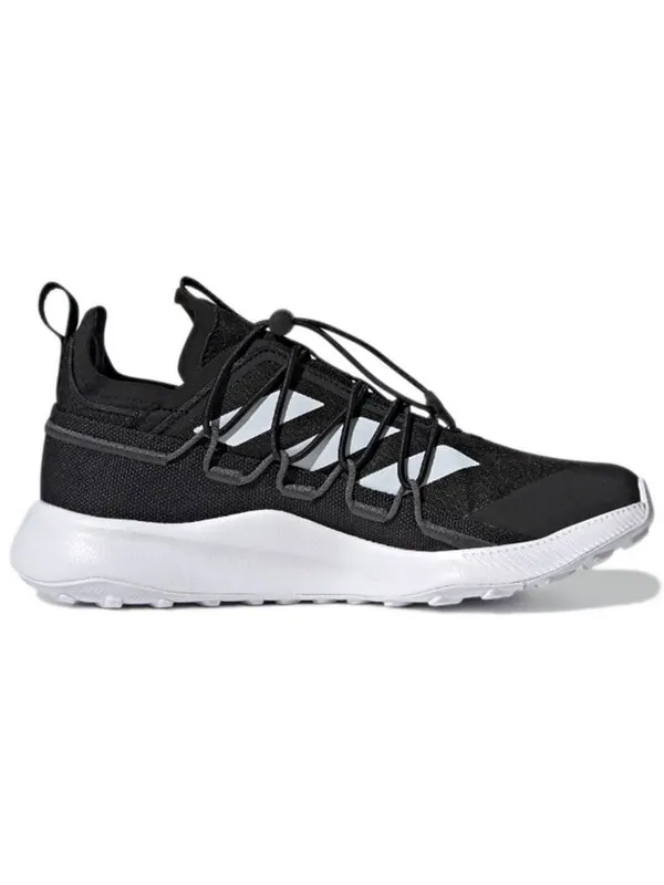Кроссовки terrex voyager 21 холст путешествия Adidas — изображение 2 из 4, черный/черный/белый