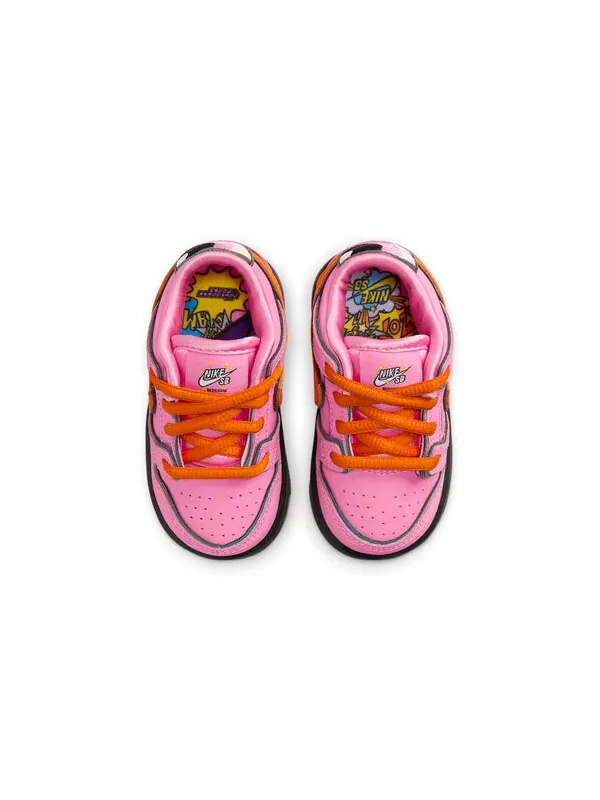Кроссовки x the powerpuff girls sb dunk low pro qs Nike — изображение 4 из 4, розовый/розовый/розовый
