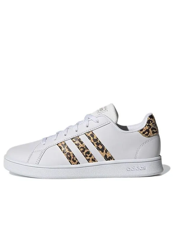 Кроссовки neo grand court kids Adidas — изображение 1 из 4, белый