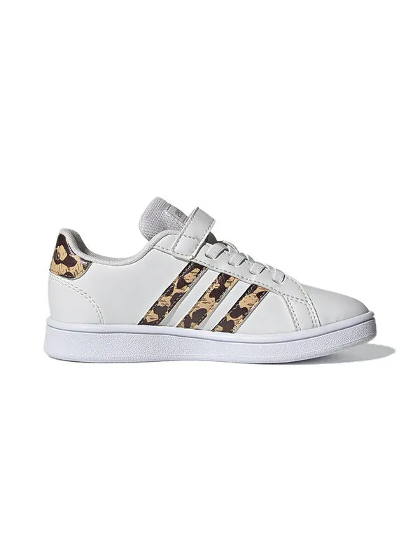 Кроссовки neo grand court Adidas — изображение 2 из 4, белый