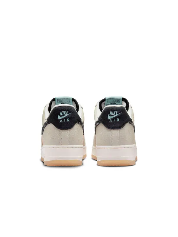 Кроссовки мужские Nike Air force 1 с нашитым логотипом — изображение 4 из 4, светлый//оранжевый