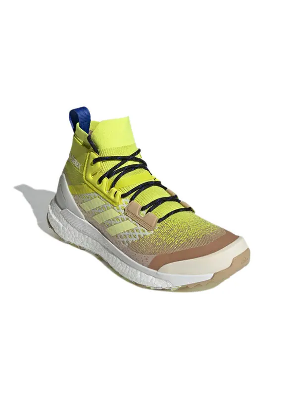 Кроссовки adidas Terrex Free Hiker Primeblue 'Pulse Yellow Beige Tone' — изображение 3 из 4, желтый