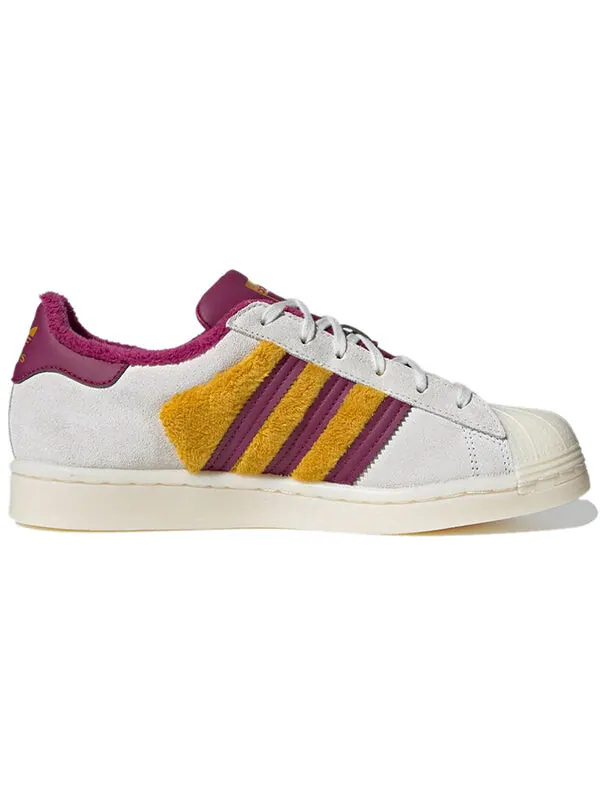 Кроссовки суперзвезда Adidas — изображение 2 из 4, белый/красный/желтый