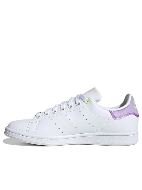 Кроссовки Стэн Смит Adidas — изображение 1 из 4, белый/фиолетовый