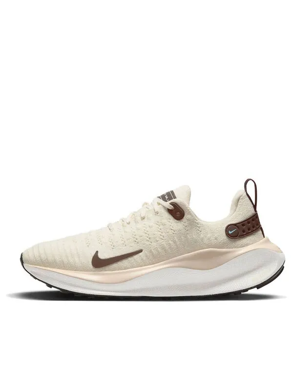 Кроссовки react infinity run flyknit 4 'beige' Nike — изображение 1 из 4, бежевый/коричневый
