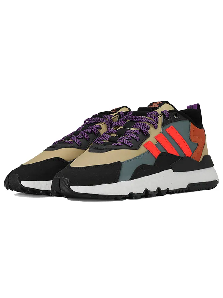Кроссовки adidas originals Nite Jogger Orange/Black/Purple — изображение 3 из 5, черный