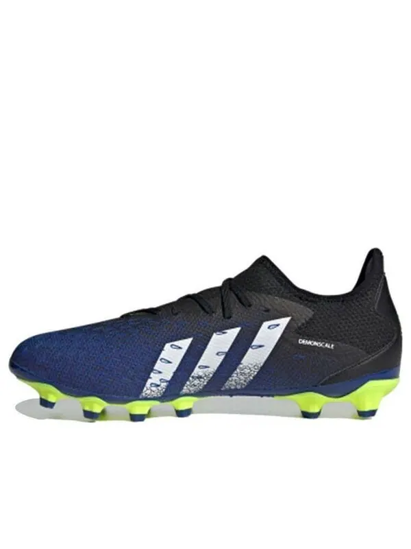 Кроссовки Predator Freak.3 низкий мг Adidas — изображение 1 из 4, черный/белый/синий