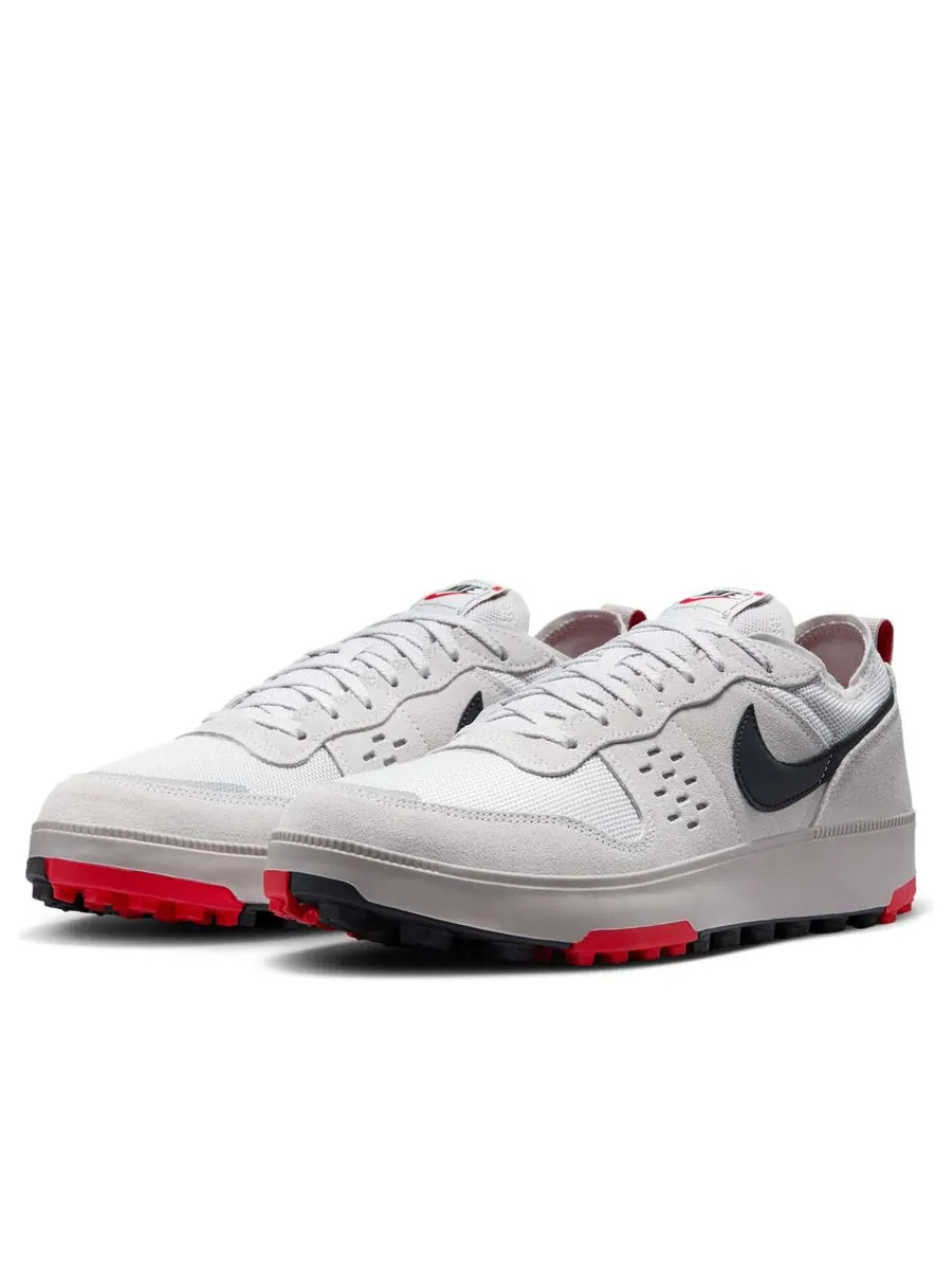 Кроссовки Nike C1TY 'College Grey Vast Grey Fire Red Black' — изображение 3 из 6, серый
