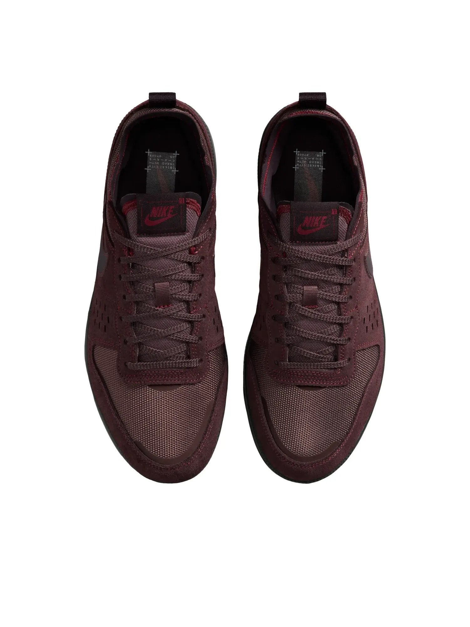 Кроссовки Nike C1ty 'Burgundy Crush Anthracite' — изображение 2 из 7, бордовый