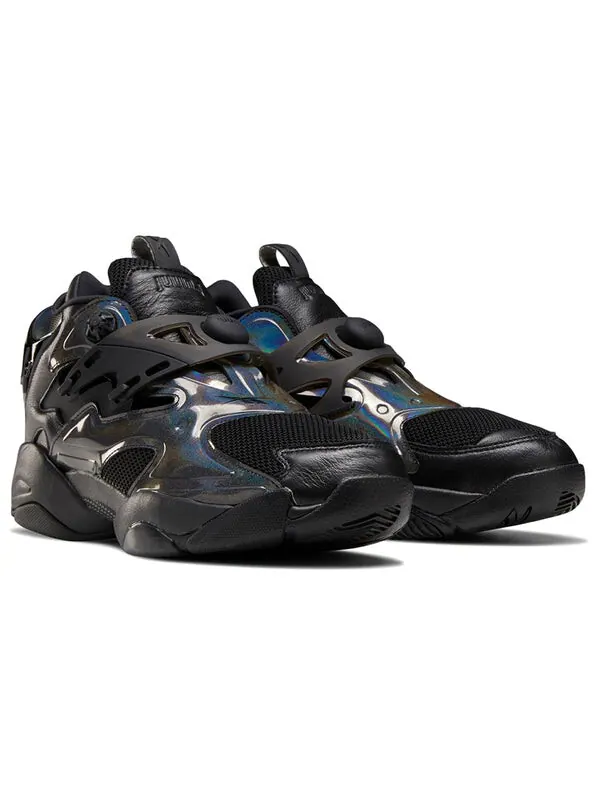Кроссовки juun j x pump court 'black metallic' Reebok — изображение 3 из 4, черный