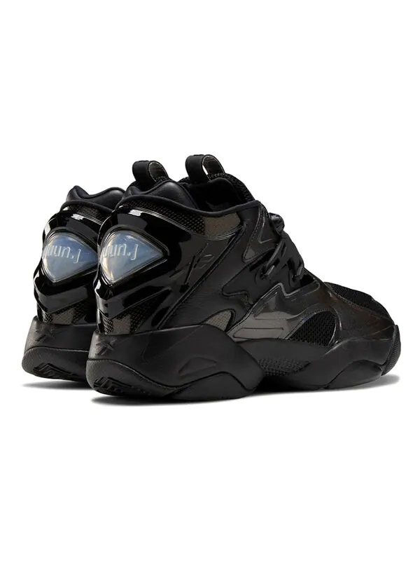 Кроссовки juun j x pump court 'black metallic' Reebok — изображение 4 из 4, черный