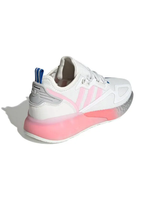 Кроссовки zx 2k boost Adidas — изображение 4 из 4, белый/розовый