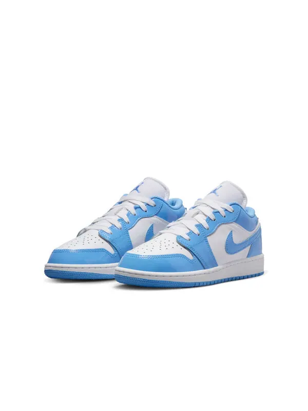 Кроссовки 1 low se 'legend blue patent' Air Jordan — изображение 3 из 4, белый/синий