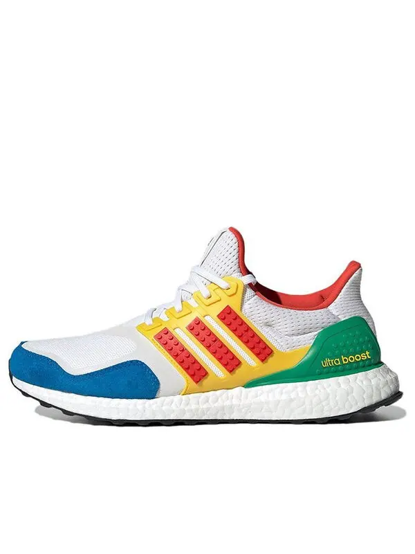 Кроссовки lego x ultraboost днк Adidas — изображение 1 из 4, белый/красный/синий