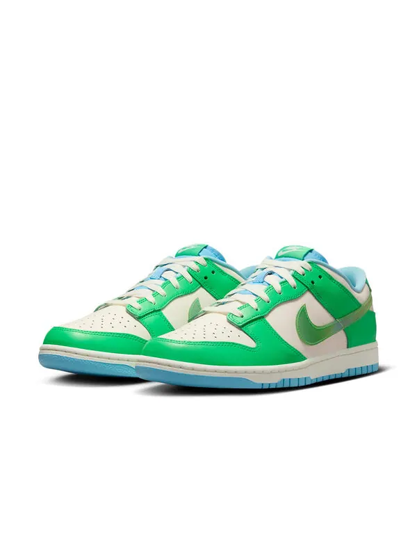 Кроссовки dunk low 'green shock' Nike — изображение 3 из 4, зеленый/синий//зеленый