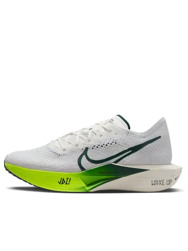 Кроссовки zoomx vaporfly 3 next% Nike — изображение 1 из 4, белый/зеленый///черный