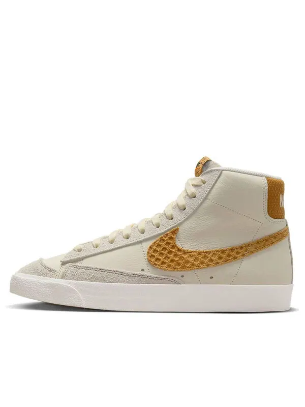 Кроссовки blazer mid '77 'waffle' Nike — изображение 1 из 4, бежевый/мульти