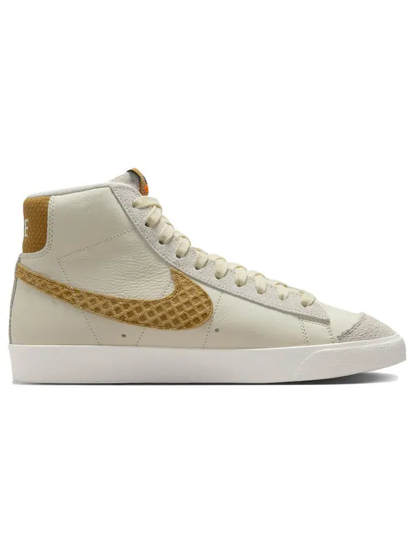 Кроссовки blazer mid '77 'waffle' Nike — изображение 3 из 4, бежевый/мульти