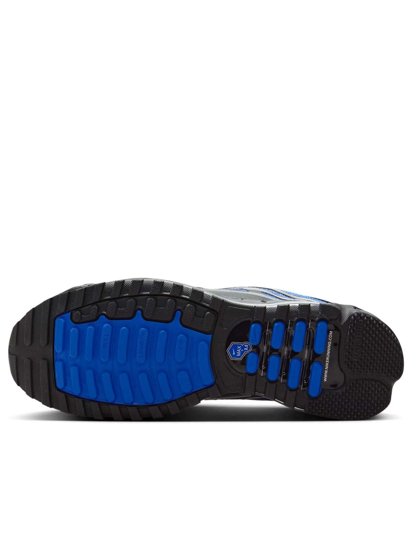 Кроссовки Nike Air Max TL 2.5 'Black Silver Hyper Royal' — изображение 5 из 6, черный