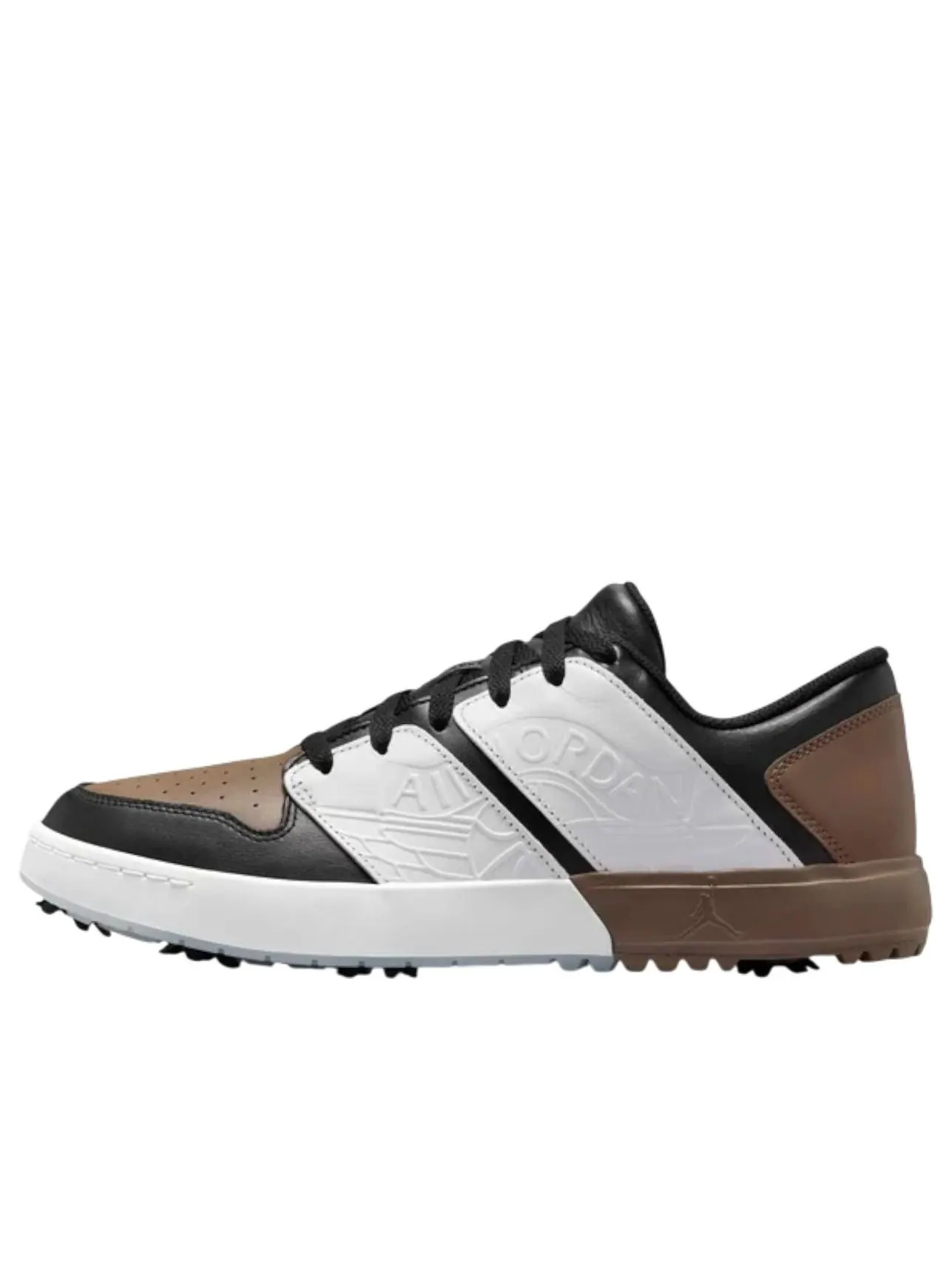 Кроссовки Air Jordan NU Retro 1 Golf 'Black Palomino White' — изображение 1 из 7, черный//белый
