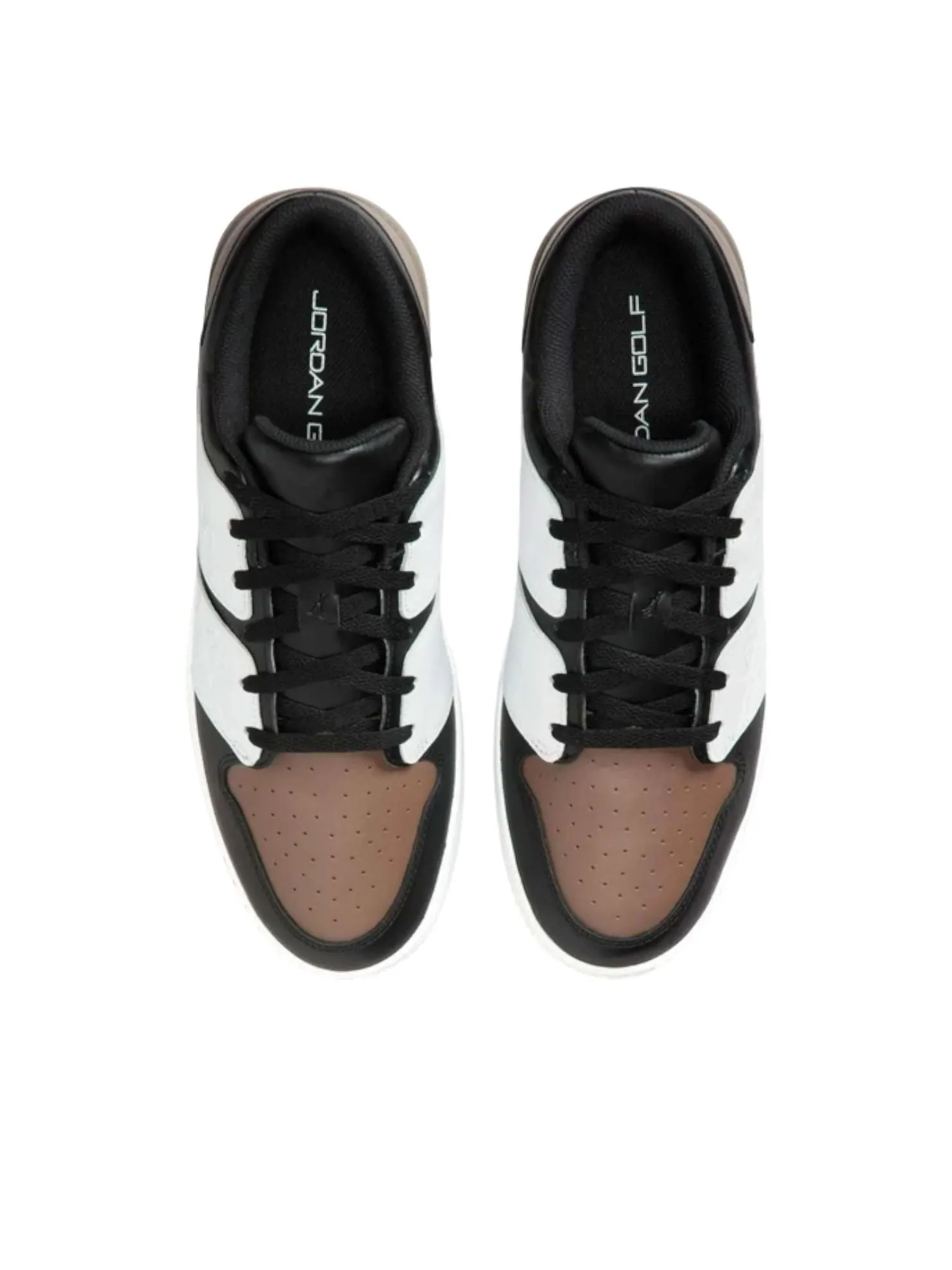 Кроссовки Air Jordan NU Retro 1 Golf 'Black Palomino White' — изображение 4 из 7, черный//белый