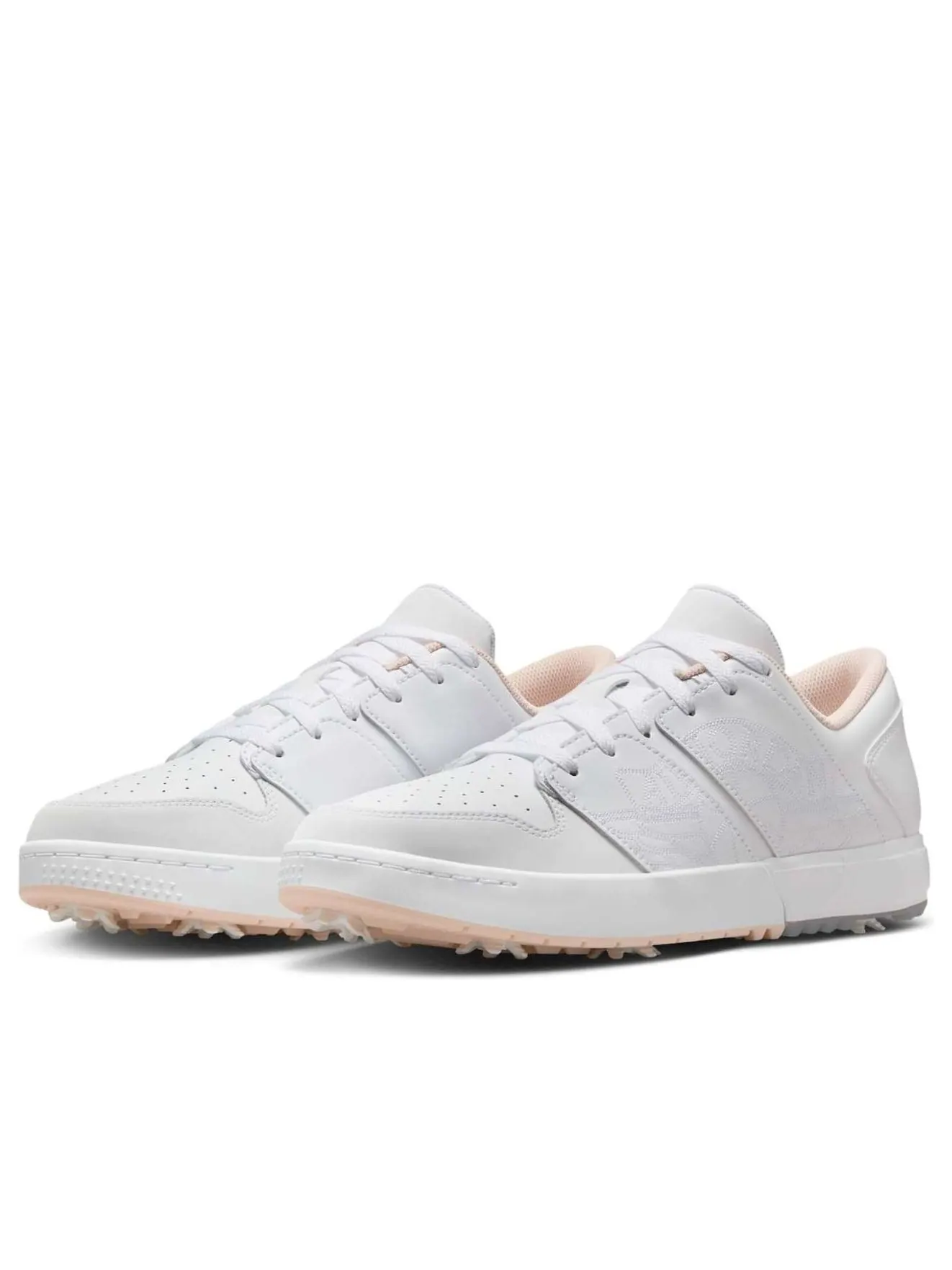 Кроссовки Air Jordan Nu Retro 1 Golf 'White Washed Coral' — изображение 4 из 6, белый