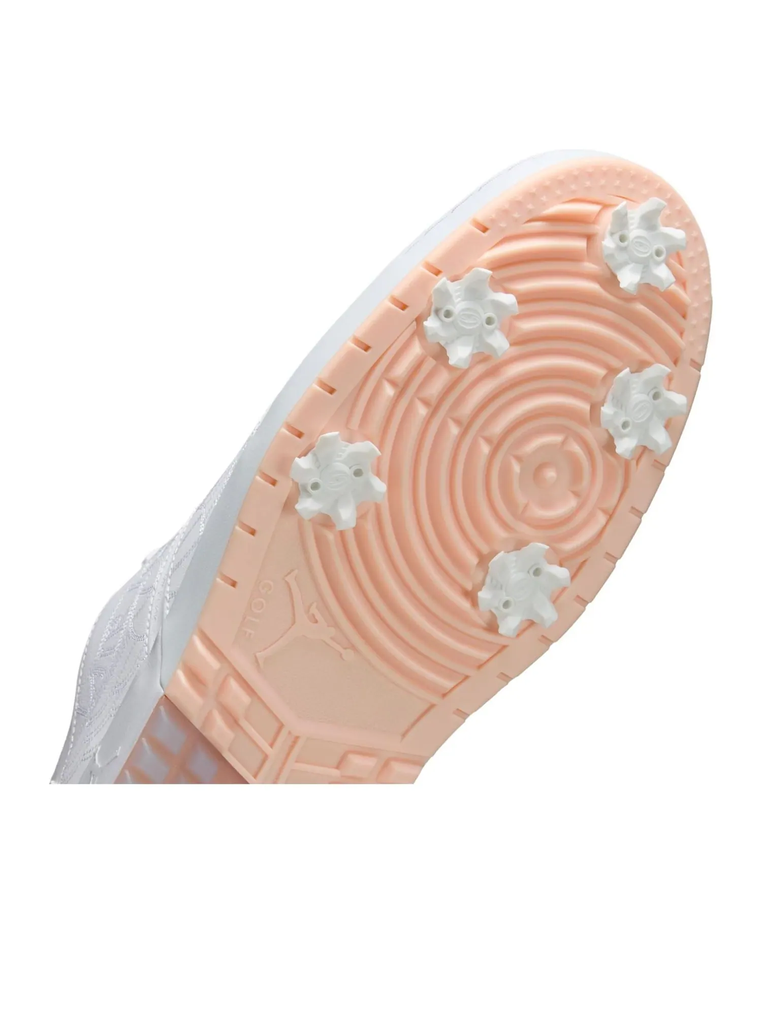 Кроссовки Air Jordan Nu Retro 1 Golf 'White Washed Coral' — изображение 5 из 6, белый