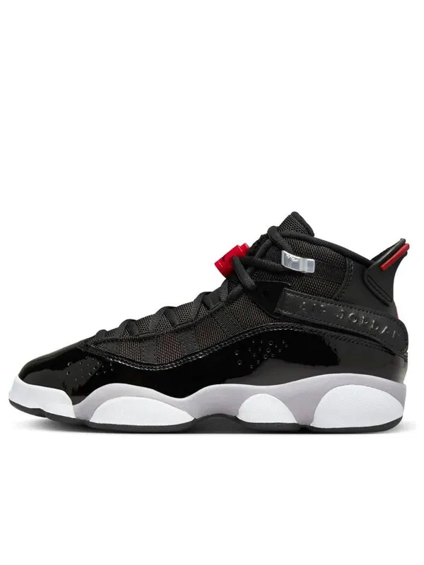 Кроссовки 6 rings 'black white fire red' Air Jordan — изображение 1 из 4