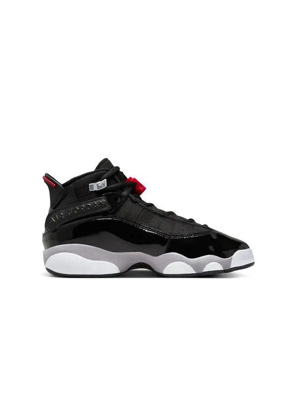 Кроссовки 6 rings 'black white fire red' Air Jordan — изображение 2 из 4