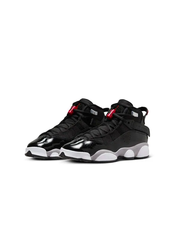 Кроссовки 6 rings 'black white fire red' Air Jordan — изображение 3 из 4