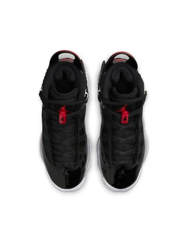 Кроссовки 6 rings 'black white fire red' Air Jordan — изображение 4 из 4