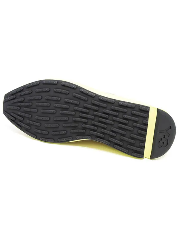 Кроссовки y-3 shiku run 'grey hi-res yellow' Adidas — изображение 4 из 4, серый/розовый/желтый
