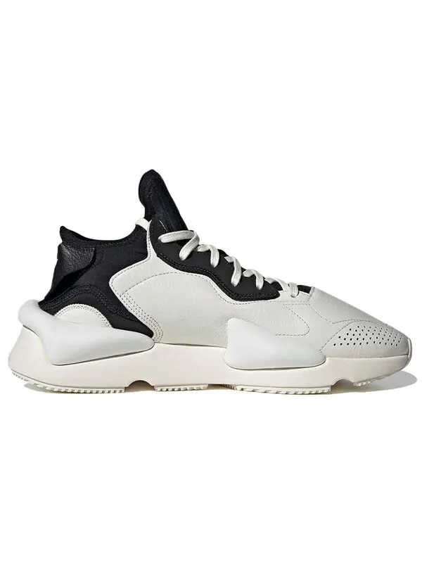 Кроссовки adidas Y-3 Kaiwa 'White Black' — изображение 2 из 4, черный