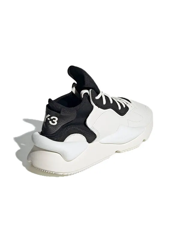 Кроссовки adidas Y-3 Kaiwa 'White Black' — изображение 3 из 4, черный