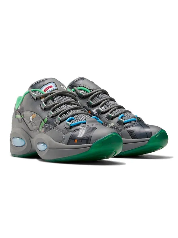 Кроссовки bbc ice cream x question low 'beepers & butts' Reebok — изображение 3 из 4, серый