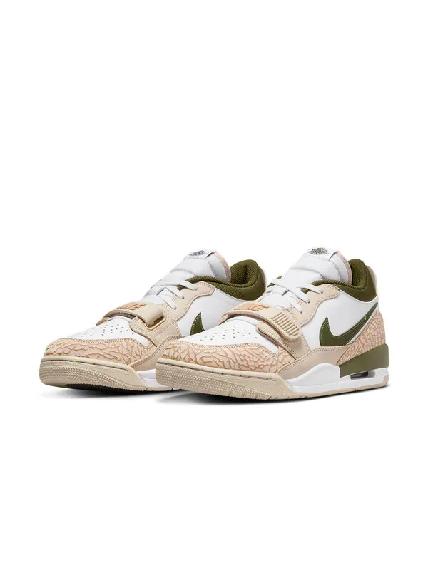 Кроссовки legacy 312 low x paris saint germain Air Jordan — изображение 3 из 4, белый///зеленый