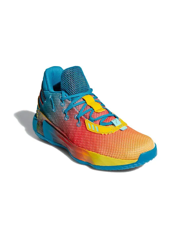 Кроссовки дама 7 gca Adidas — изображение 3 из 4, синий/оранжевый