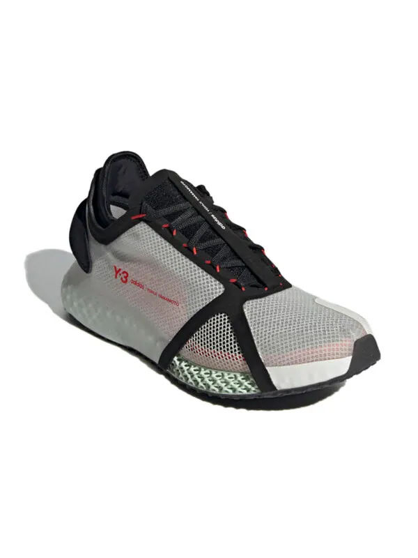 Кроссовки adidas Y-3 Runner 4D IOW 'Bliss' — изображение 3 из 4, серый/синий